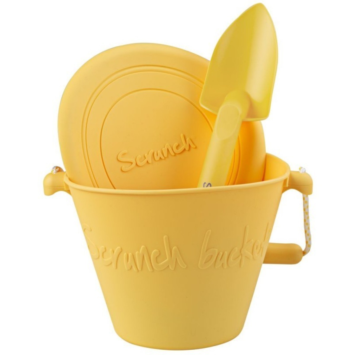 Scrunch ämber, kollane
