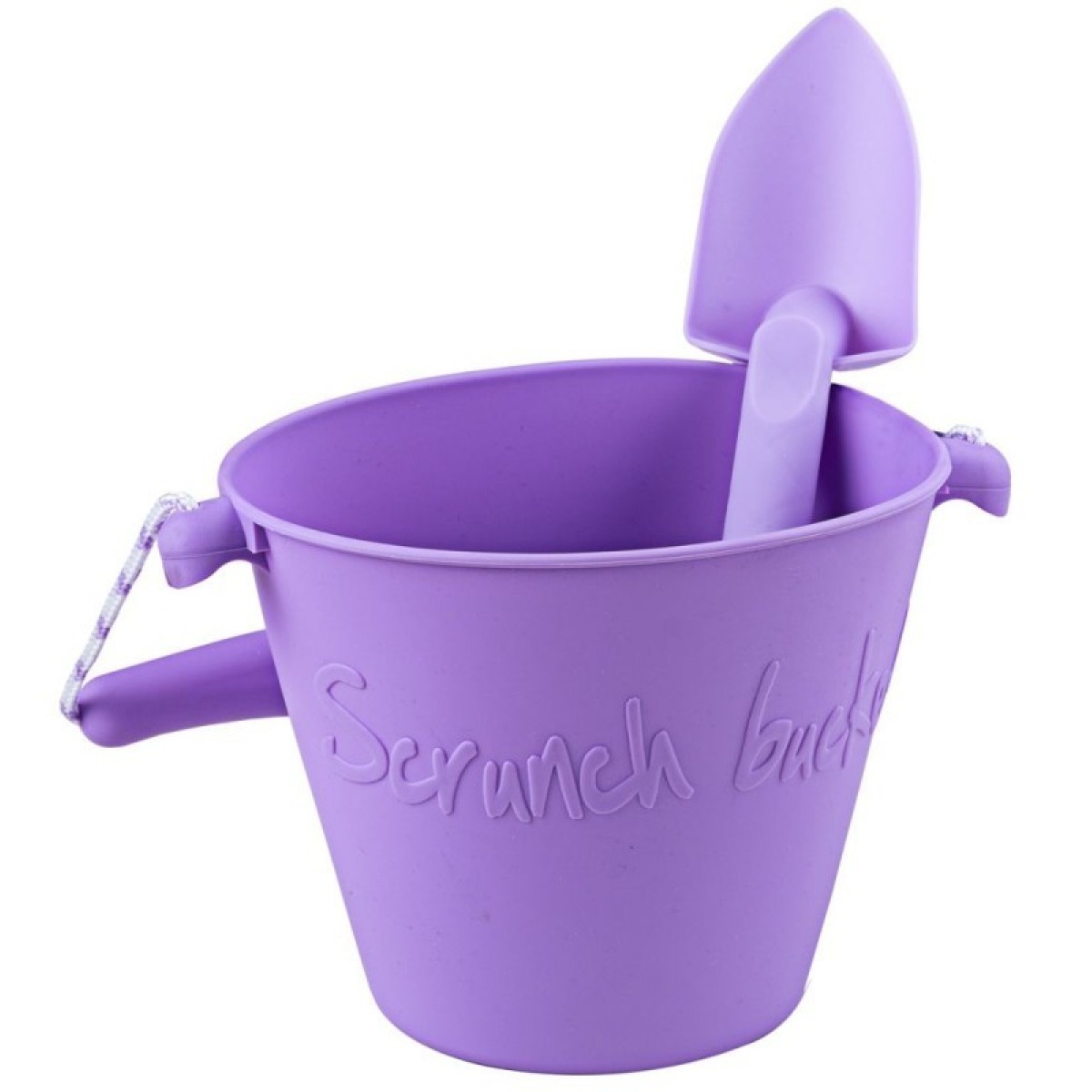 Scrunch ämber, pastell lilla