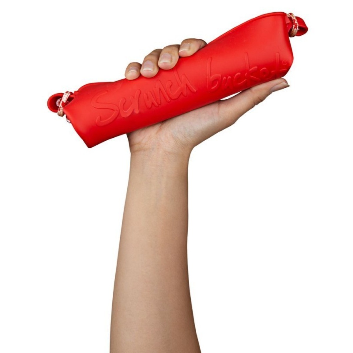 Scrunch spainītis, sarkans