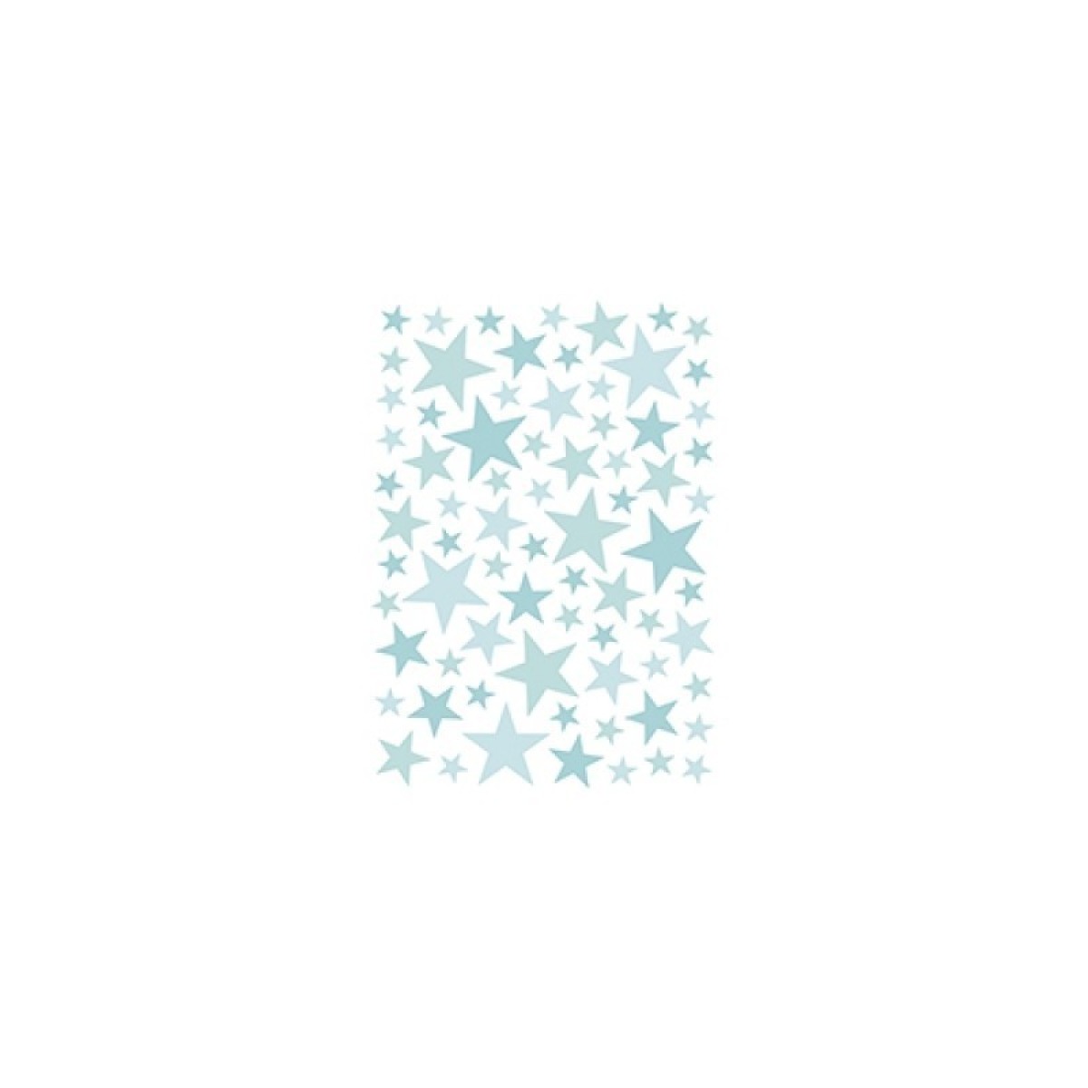 Sienas uzlīmes Stars, 74 tk, mint
