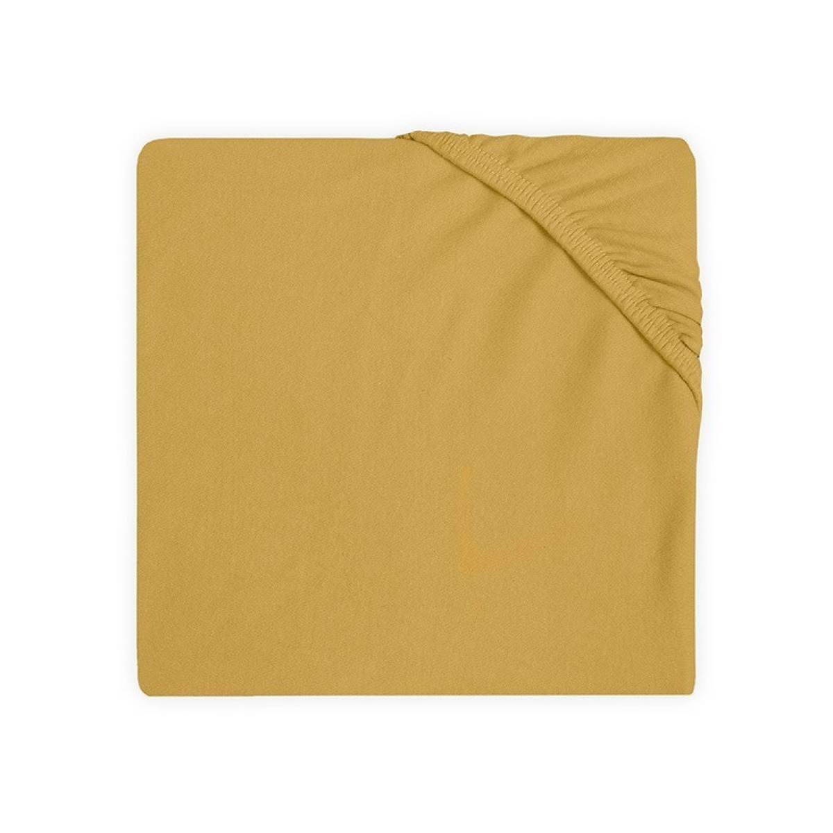 Palags ar gumiju 60x120, sinepju krāsā