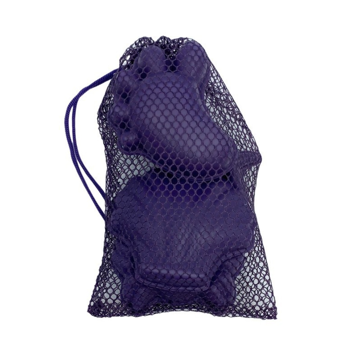 Scrunch smilšu formiņas, 4 gab., tumši violetas
