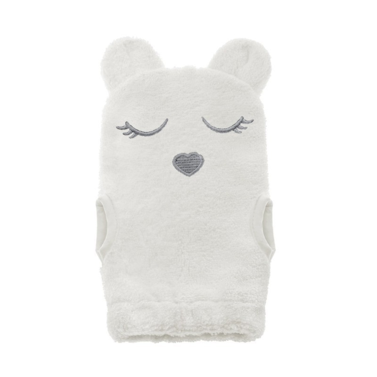 Bambusa mazgāšanas cimds, balts