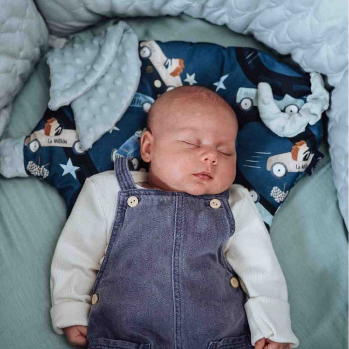 Babypadi Sleepy Pig, ON THE ROAD - SMOKE MINT