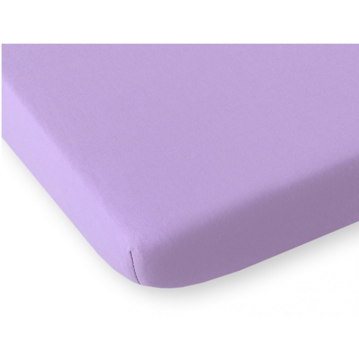 Gultiņas palags ar gumiju 120x60 cm – violets