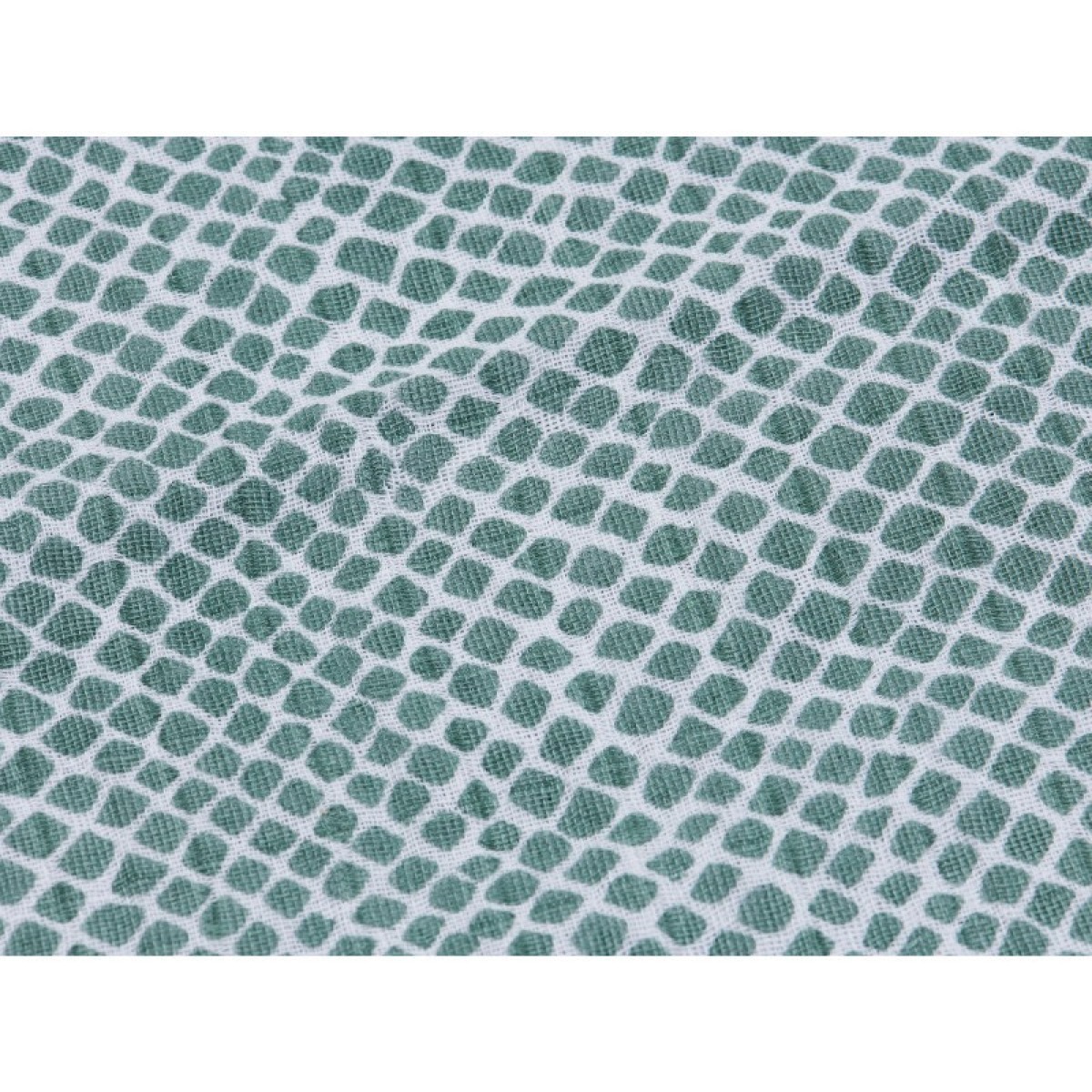 Musliinlapid, 70x70 cm, 3 tk, snake ash green