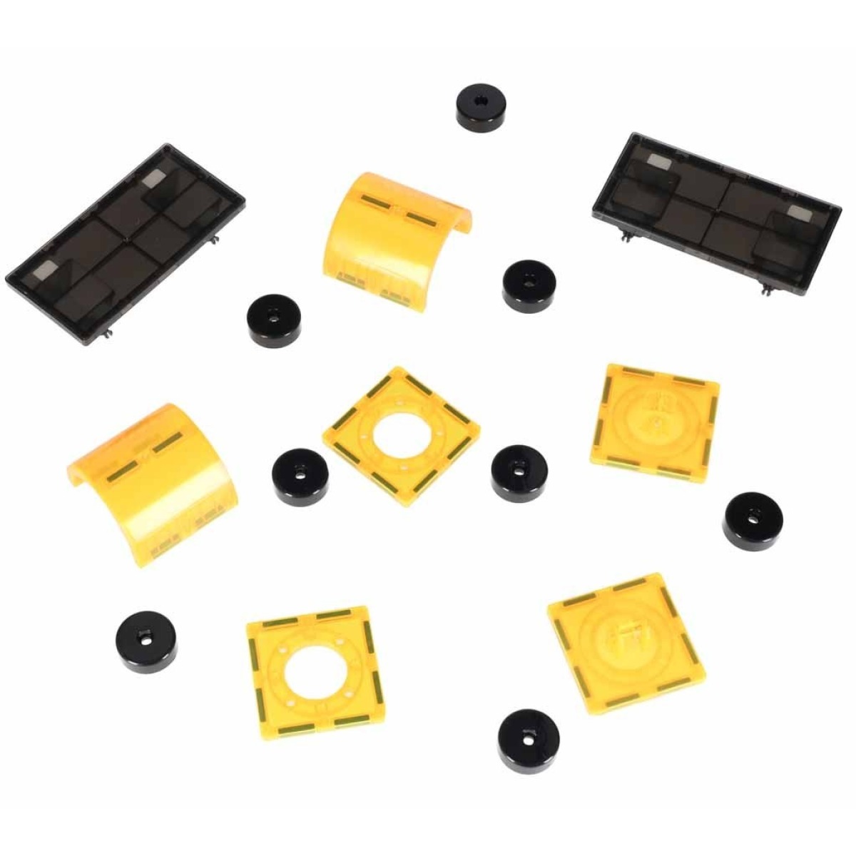 Magnetilised ehitusklotsid 3D-konstruktsioon 90 osa