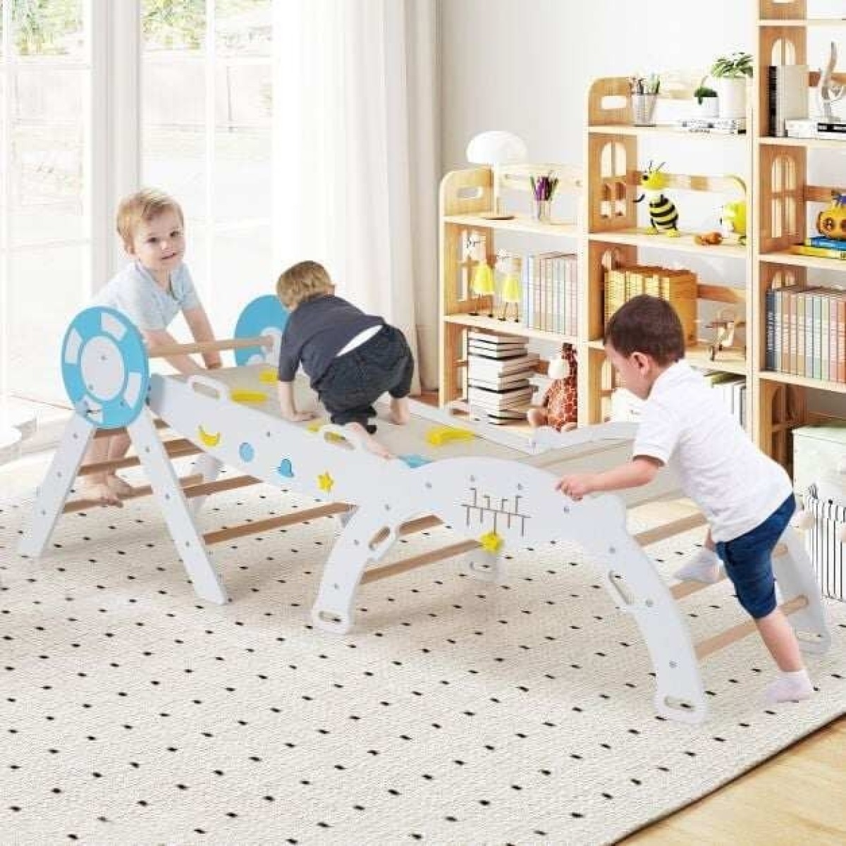 3-osaline ronimisraami komplekt liumäe, ronimiskaare ja ehit