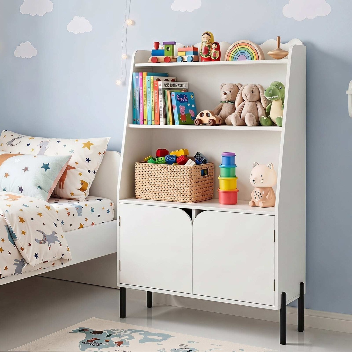 Koka Montessori-stiilis lasteriiul, 3 avatud sektsiooni ja 2