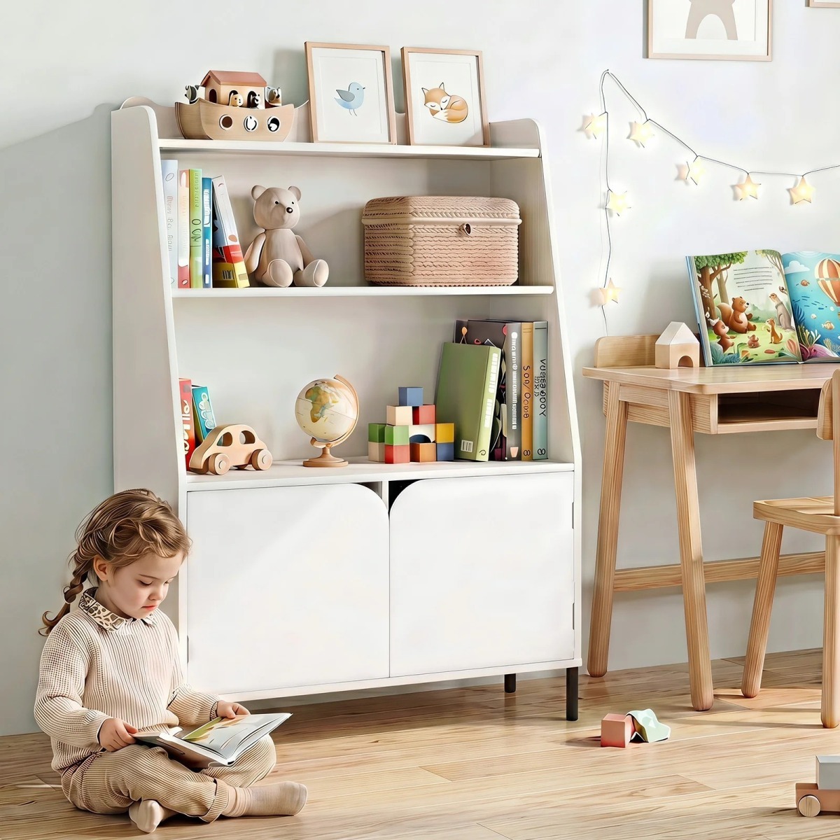 Koka Montessori-stiilis lasteriiul, 3 avatud sektsiooni ja 2