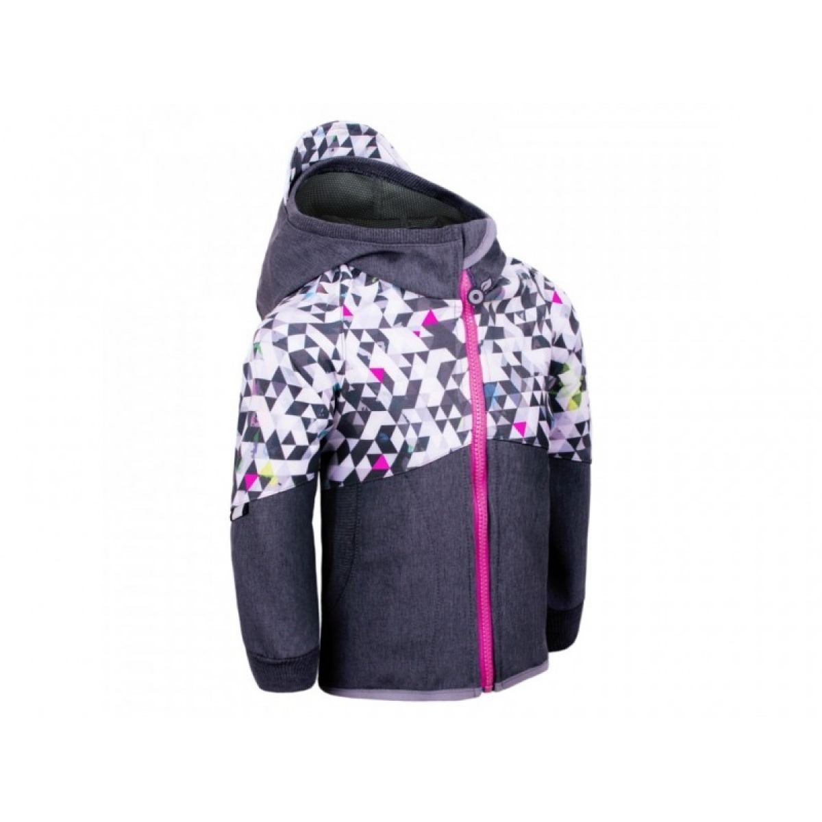 Bērnu softshell jope ilma voodrita, antratsiit/metricon/roos