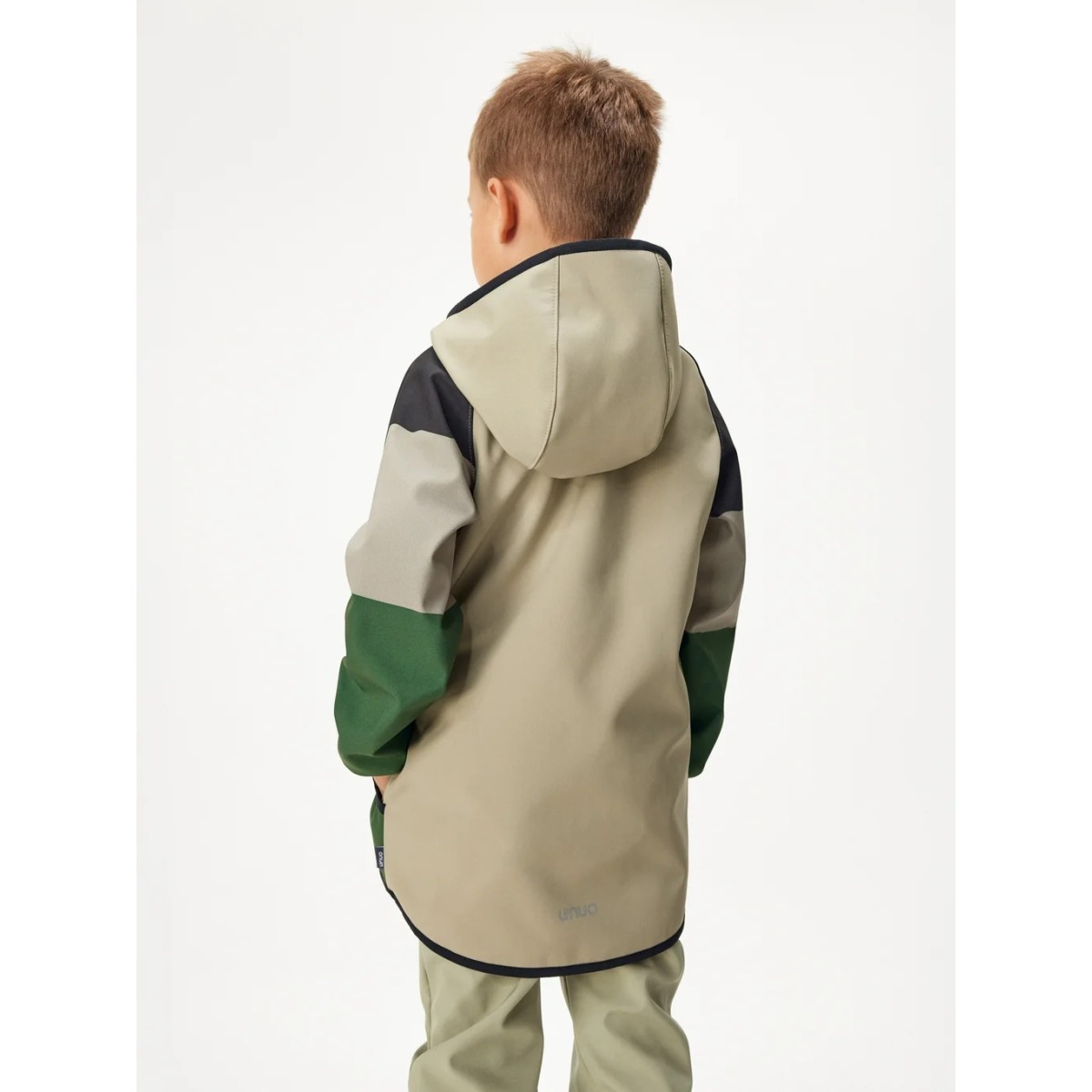 Bērnu softshell jope fliisvoodriga Basic, vulkaan