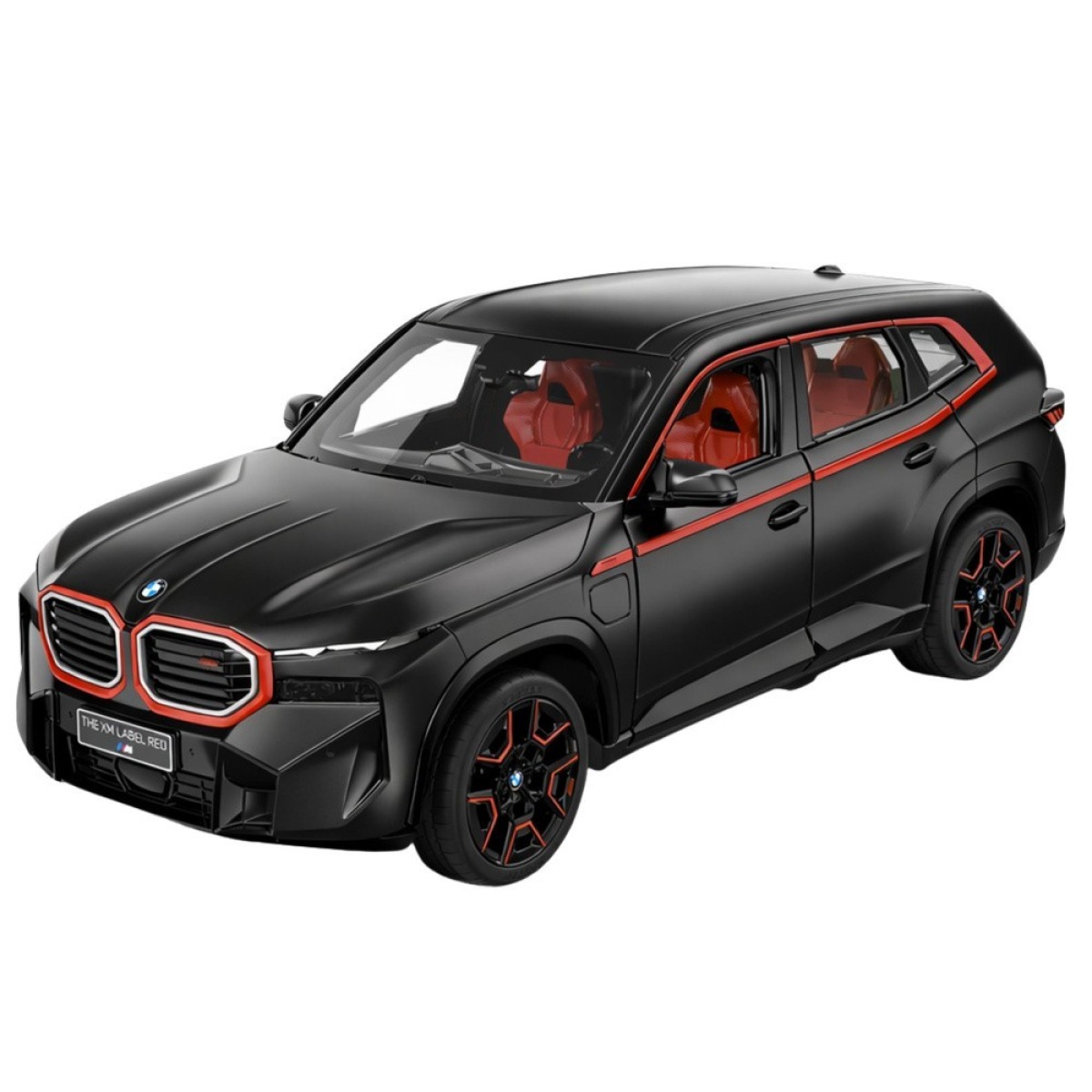 Rastar BMW XM tālvadības automašīna, melna, 1:14