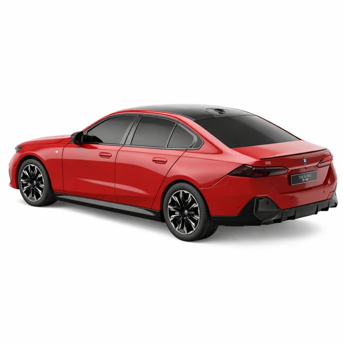 Rastar BMW i5 tālvadības automašīnas modelis, sarkans, 1:24