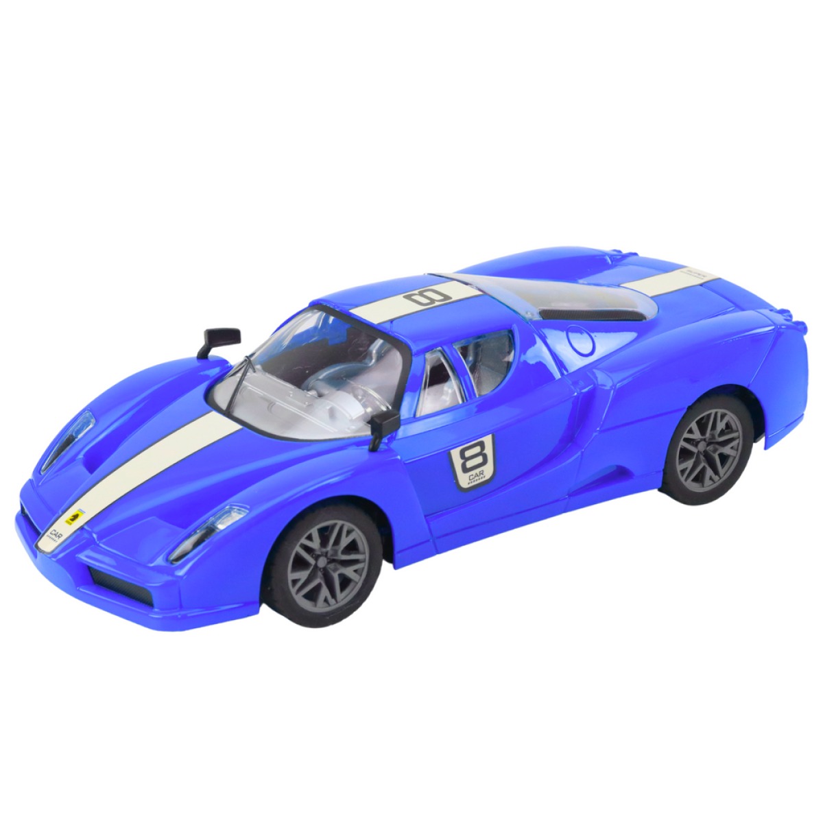 Sinine kaugjuhtimispuldiga sportauto 1:16 R/C