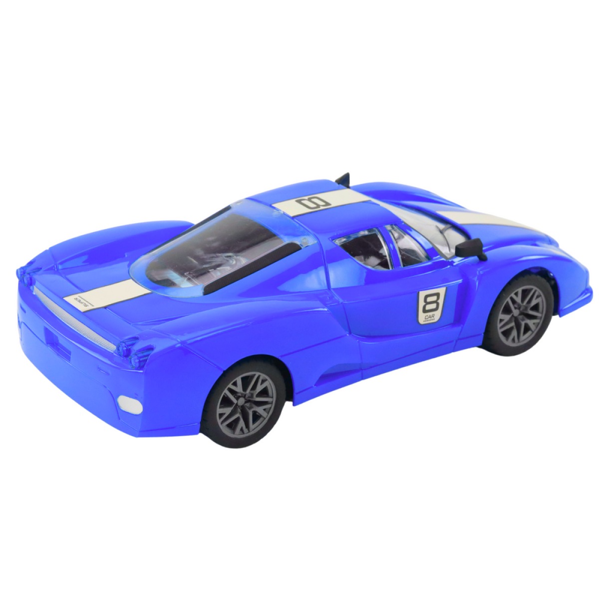 Sinine kaugjuhtimispuldiga sportauto 1:16 R/C