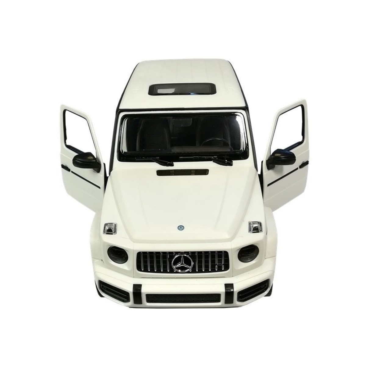 Mercedes G63 Rastar kaugjuhtimisega maastikuauto, valge 1:14