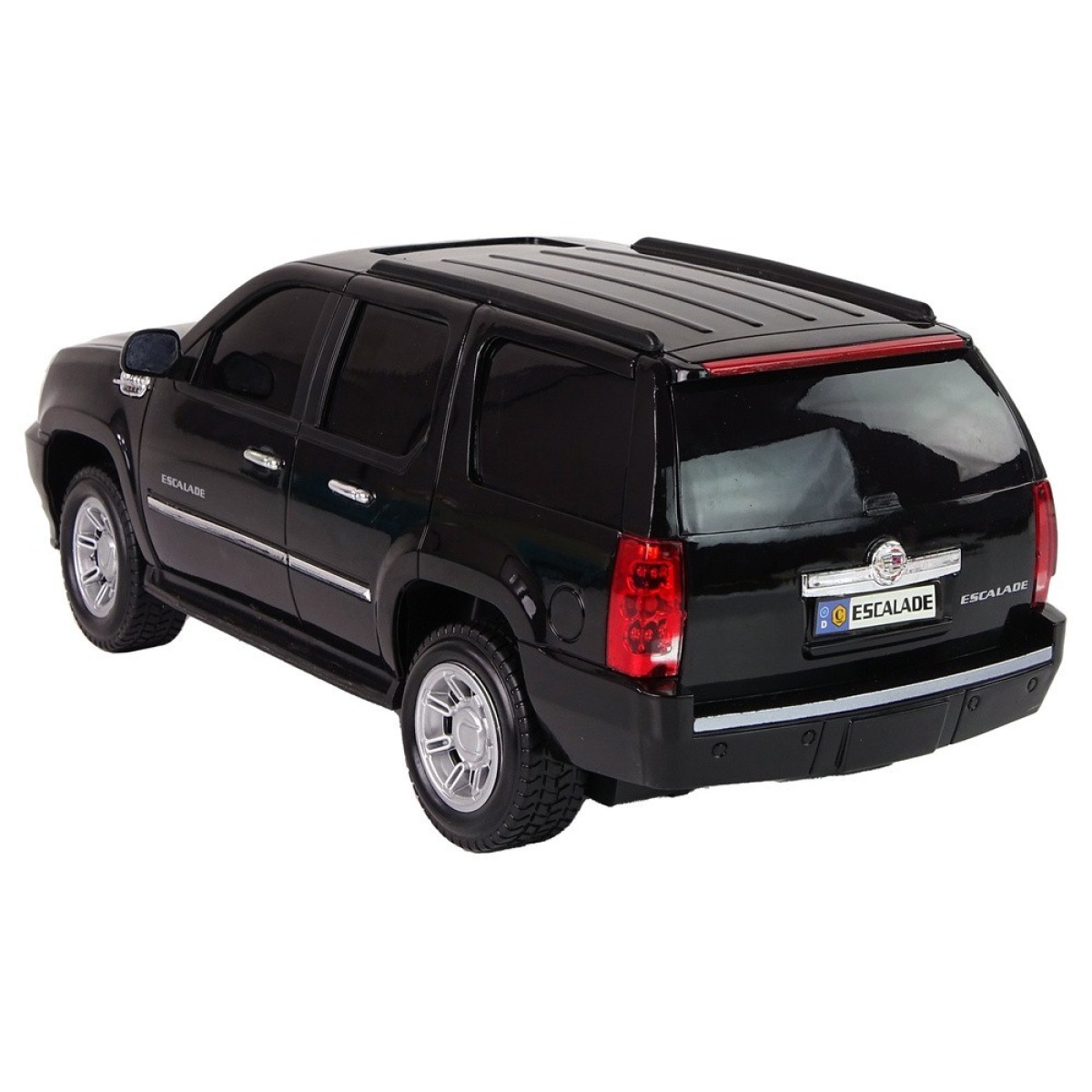 Must kaugjuhitav Cadillac Escalade 1:16