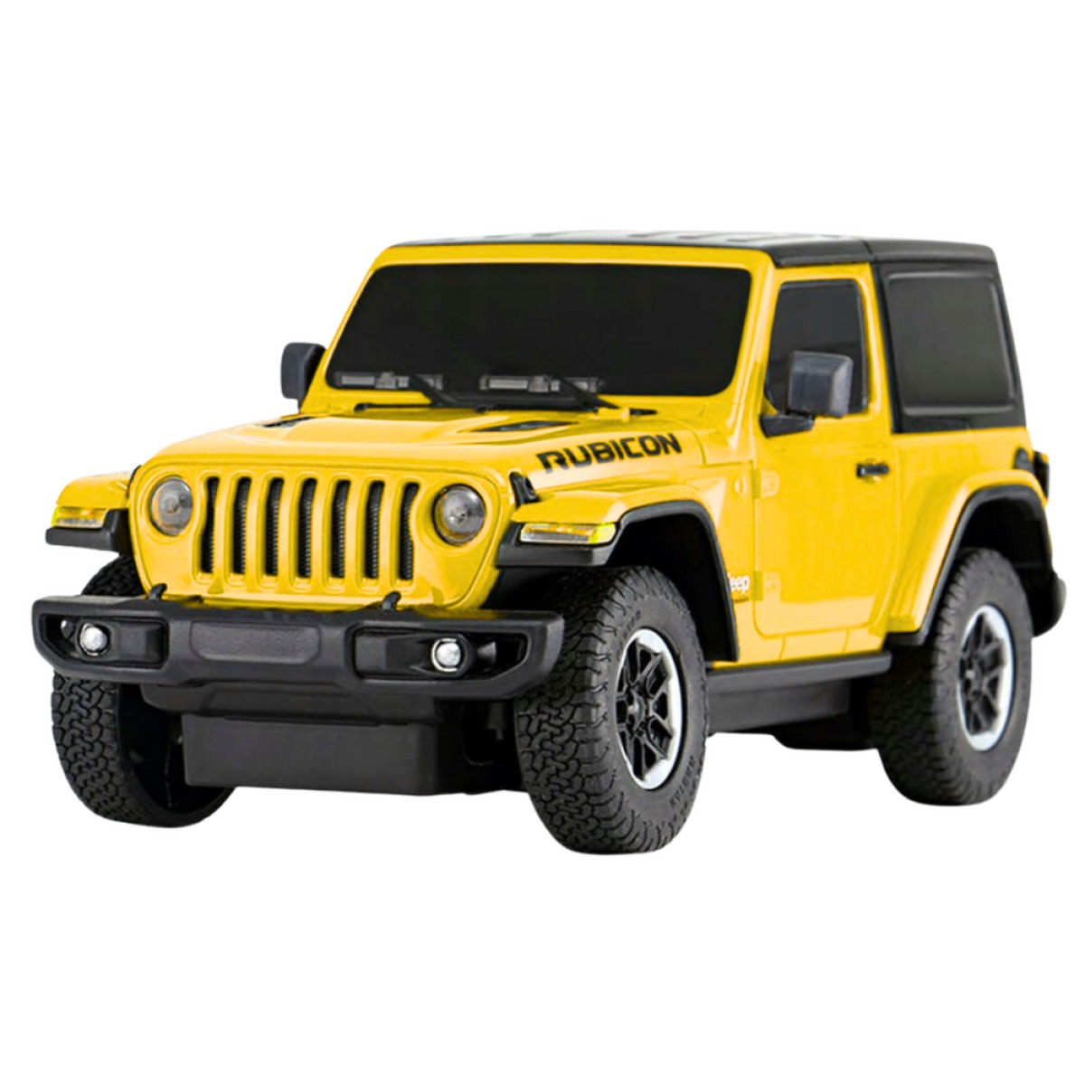 Rastar JEEP Wrangler JL Rubicon kaugjuhitav RC-auto, kollane