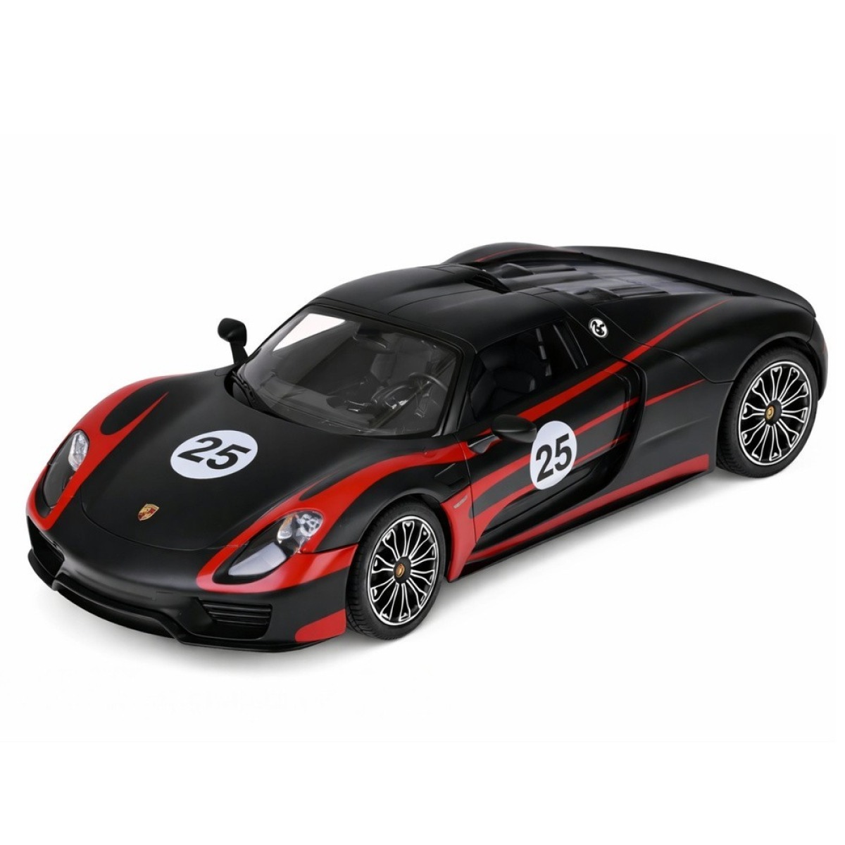 Rastar Porsche 918 Spyder Performance kaugjuhitav auto, must