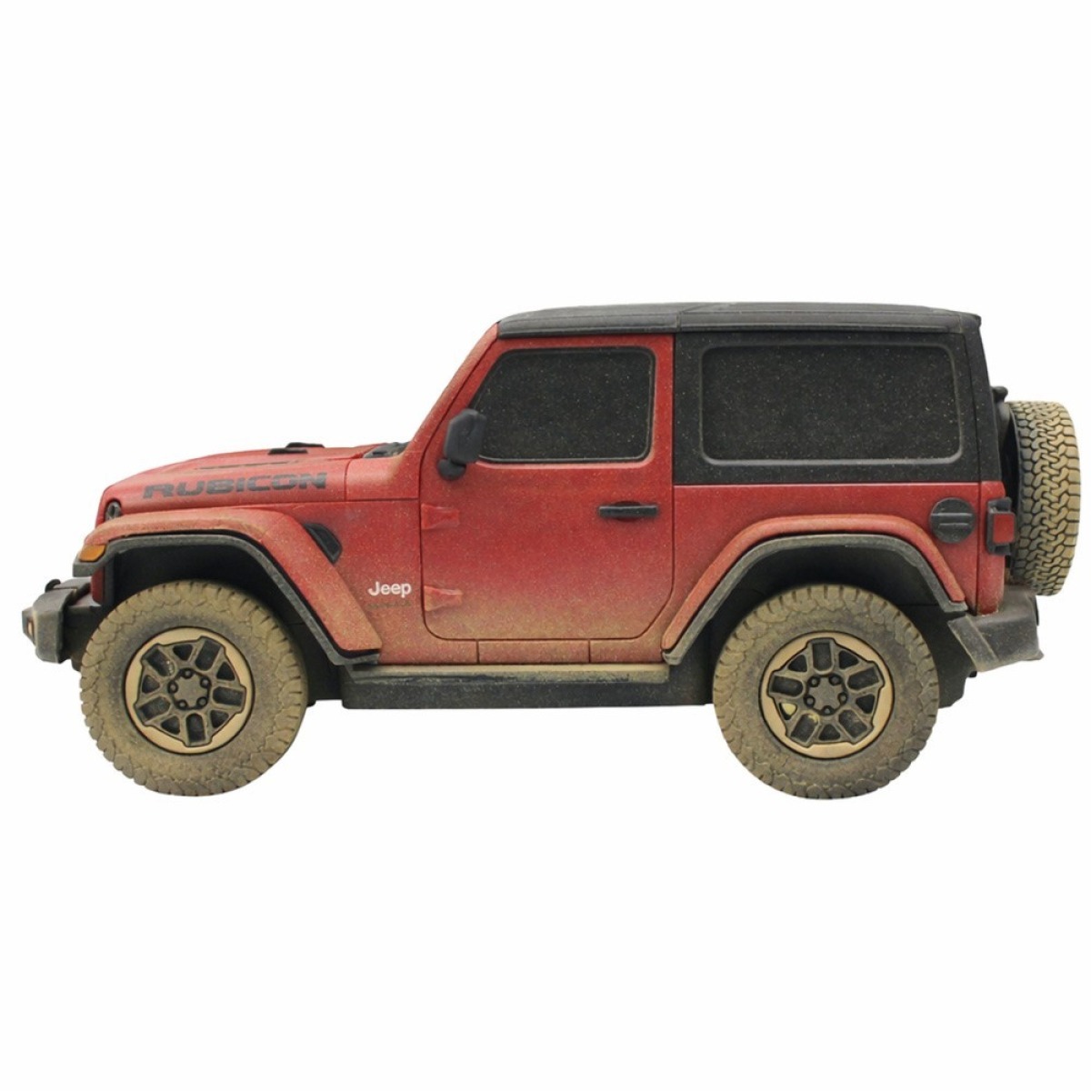 RASTARi kaugjuhitav punane Jeep Wrangler Rubicon Muddy RC-au
