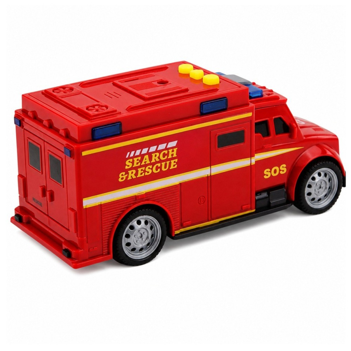 Sarkana SOS glābšanas automašīna 1:32
