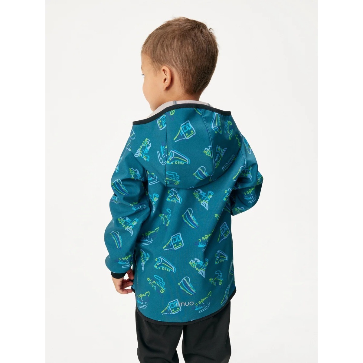 Bērnu softshell jope fliisvoodriga Basic, cobalt-trains