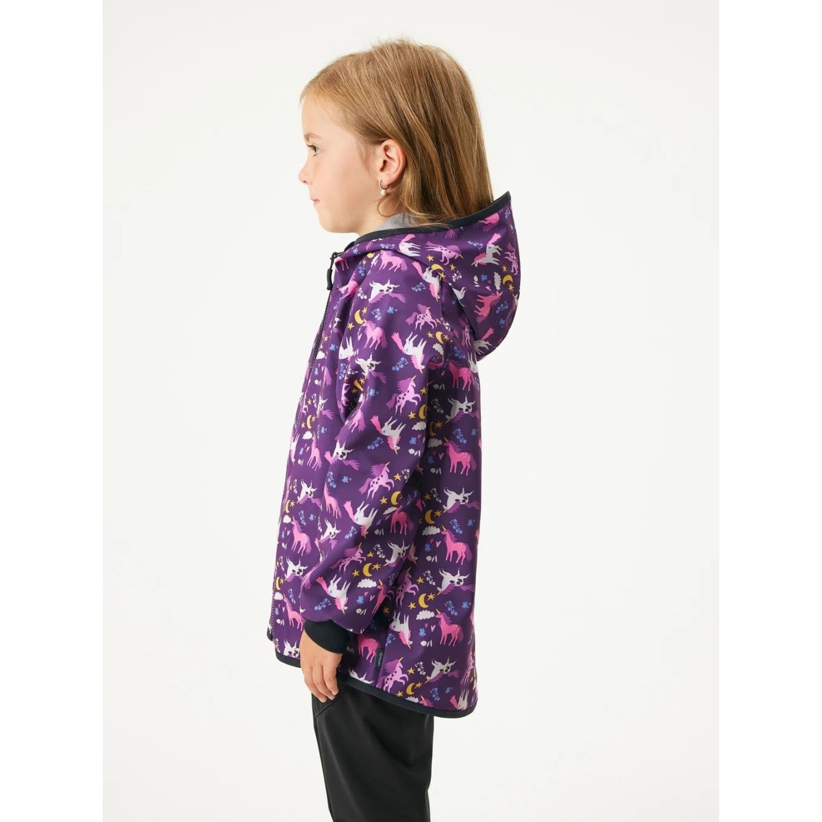 Bērnu softshell jope fliisvoodriga Basic, ükssarvikud