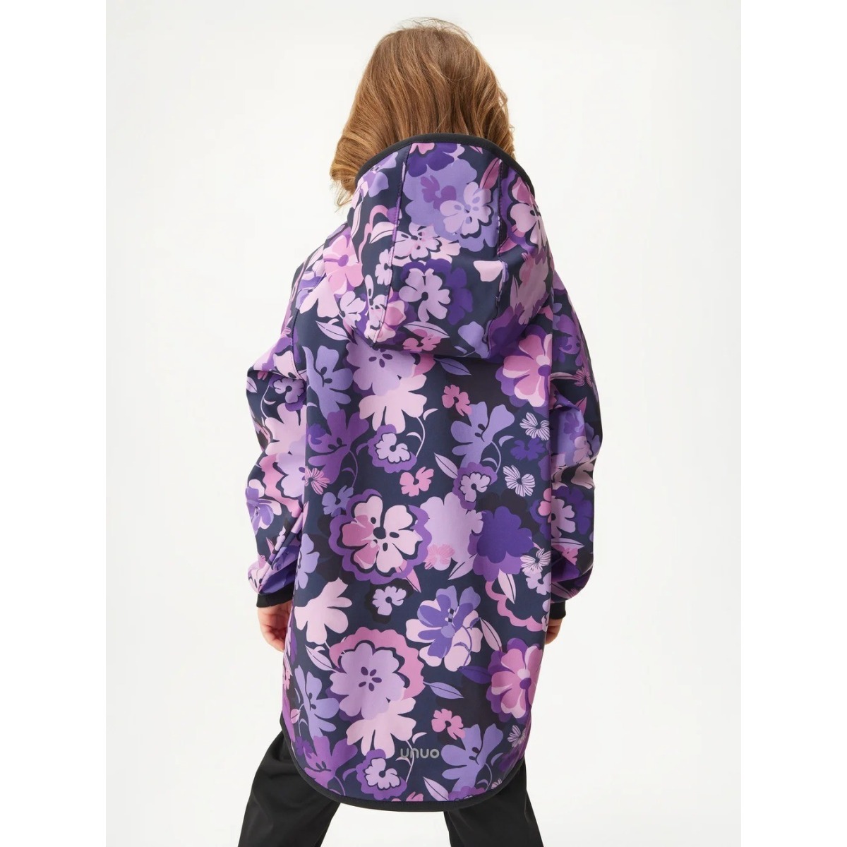 Bērnu softshell jope fliisvoodriga Basic, flowers