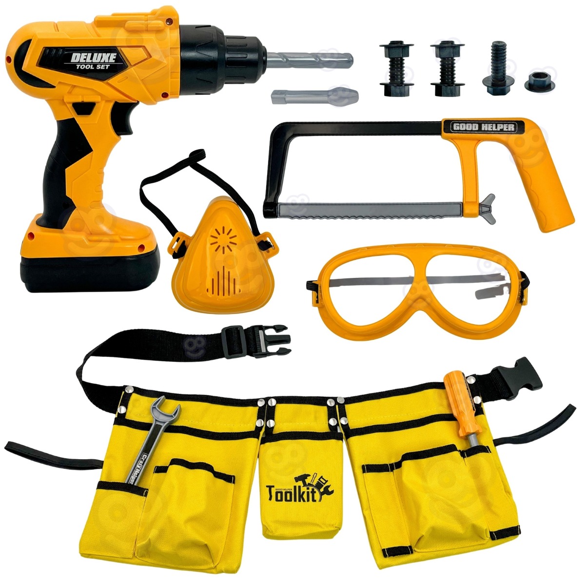 Little Handyman Tool Set Kaitseprillid Kruvikeeraja Tööriist