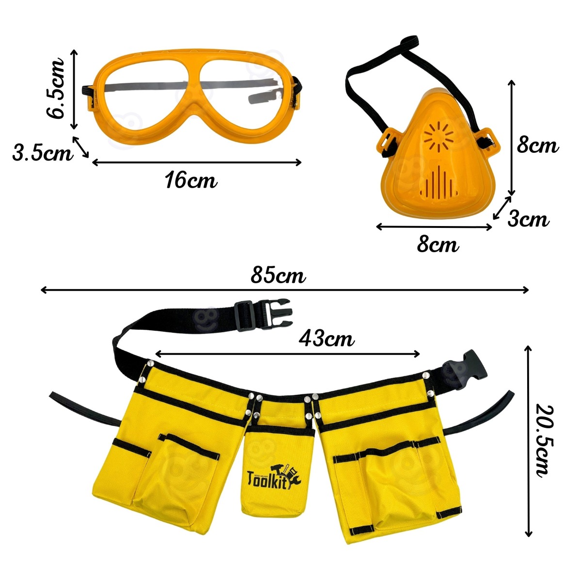 Little Handyman Tool Set Kaitseprillid Kruvikeeraja Tööriist