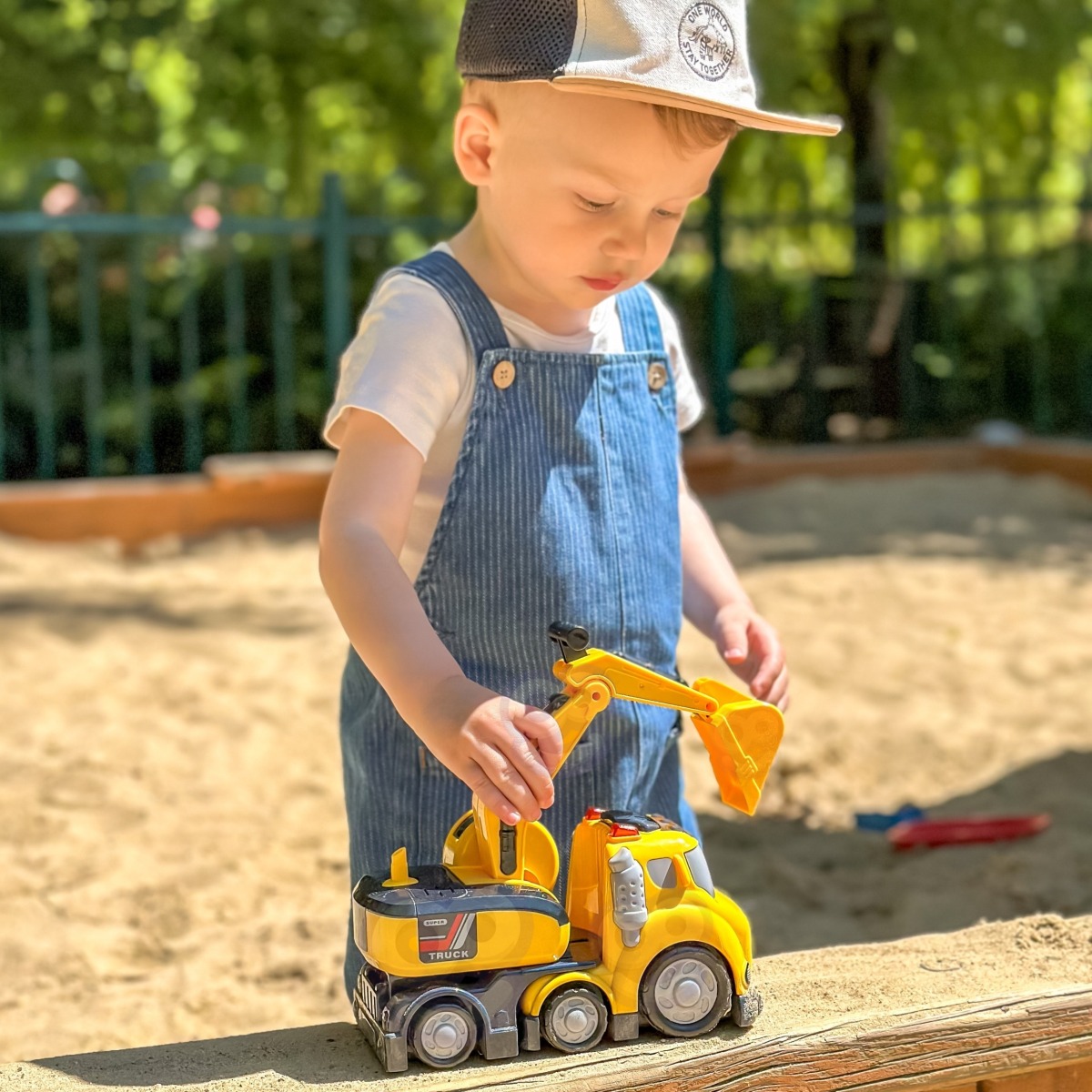 Excavator City Trucki heli- ja valgusefektid