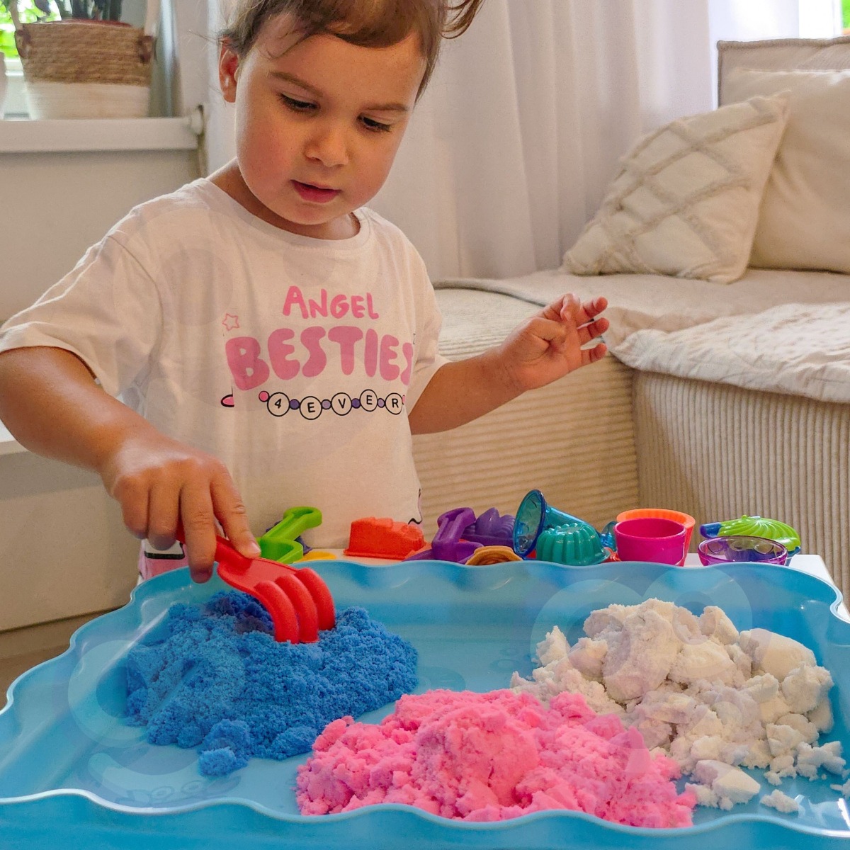 WOOPIE SAND FAIRY kafejnīca ar kinētiskajām smiltīm — 24 detaļas