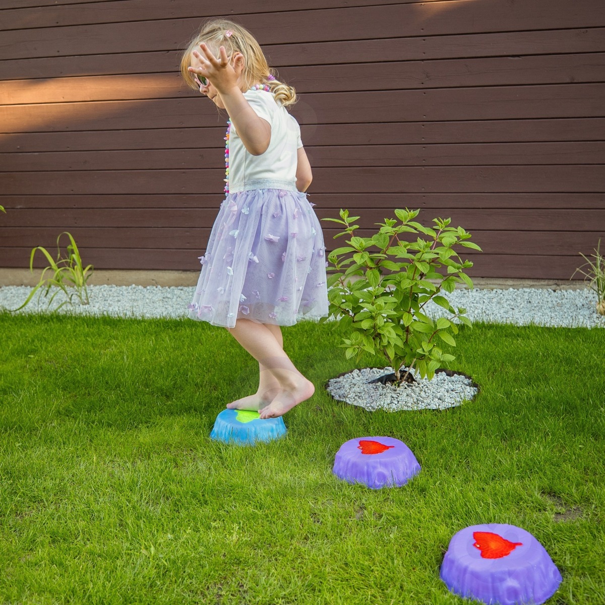 Balance Stones Glowing Sensory Balance Treening 6 tk