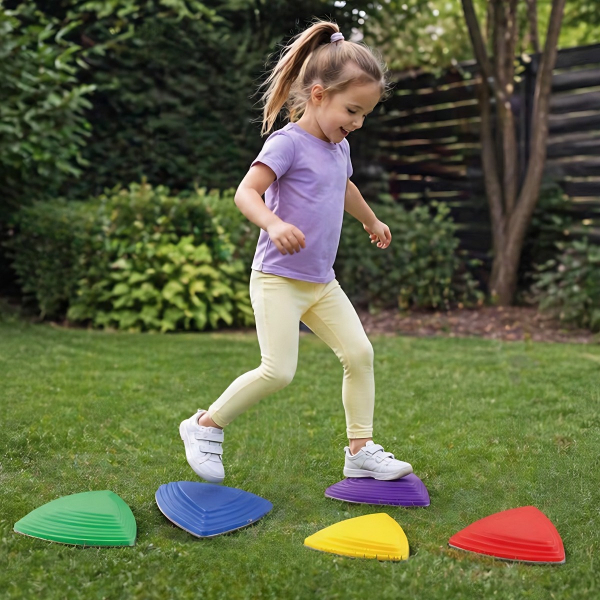 Sensory Stones Balance Training Libisemisvastane 6 tk.