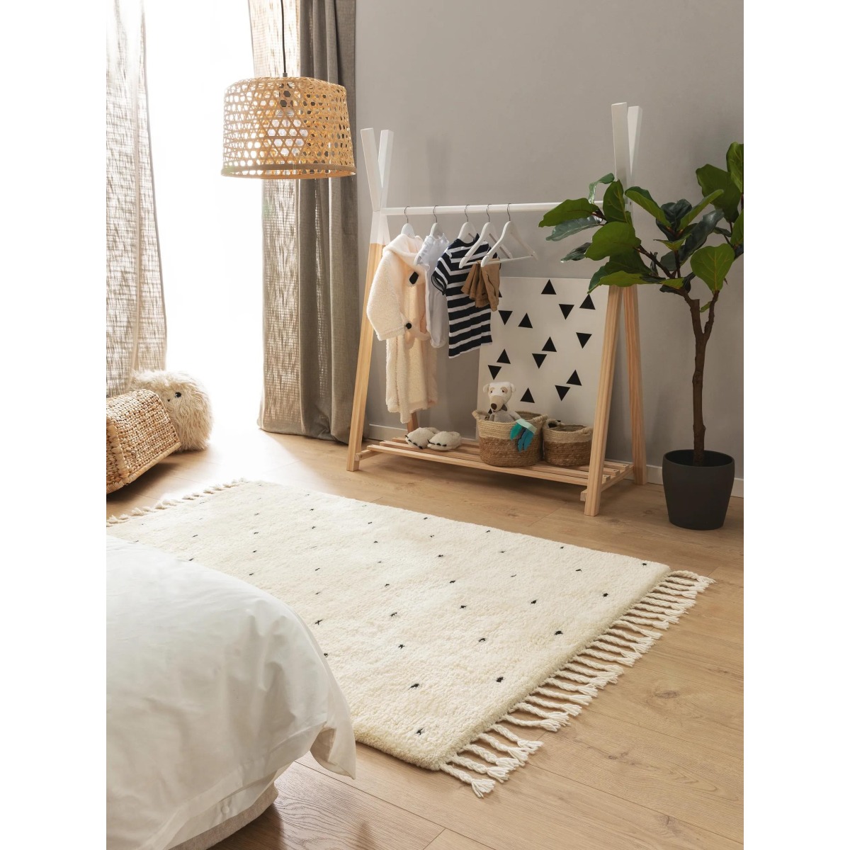 Bērnutoa vaip Theo Cream 160x230 cm