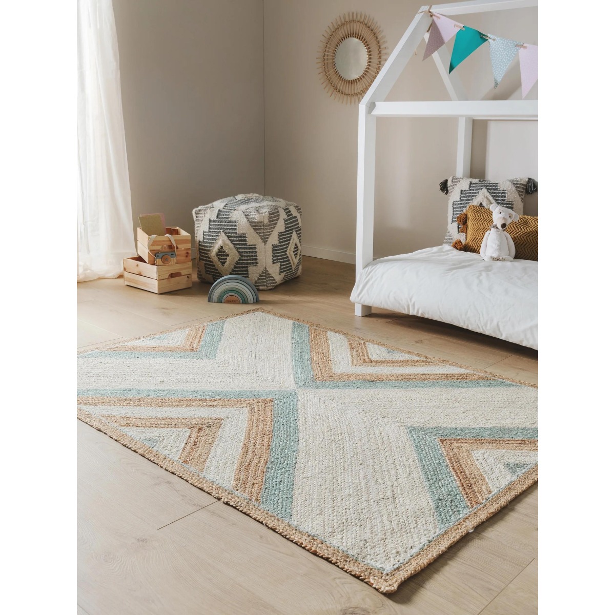 Bērnutoa vaip Frieda Mint 80x120 cm