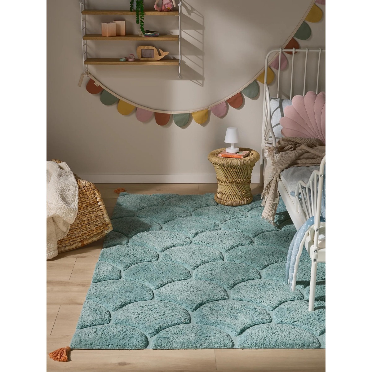 Pestav lastevaip Undine Blue 120x170 cm