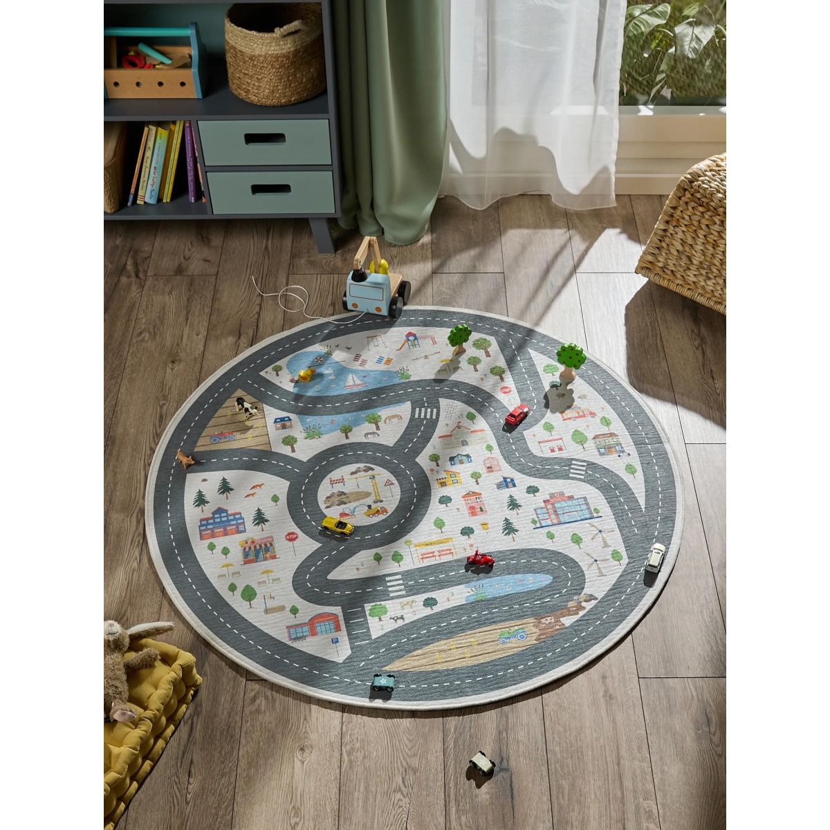 Bērnuvaip Linus Cream ø 150 cm ümmargune