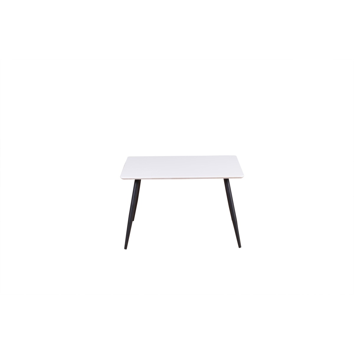 Polar bērnu ēdamgalds 80x60 XXS, balts/melns | MIU Kids