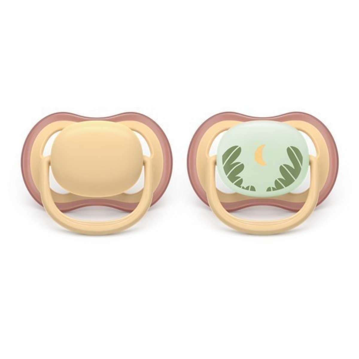 PACIFIER knupītis AIR 0-6 DAY AND NIGHT