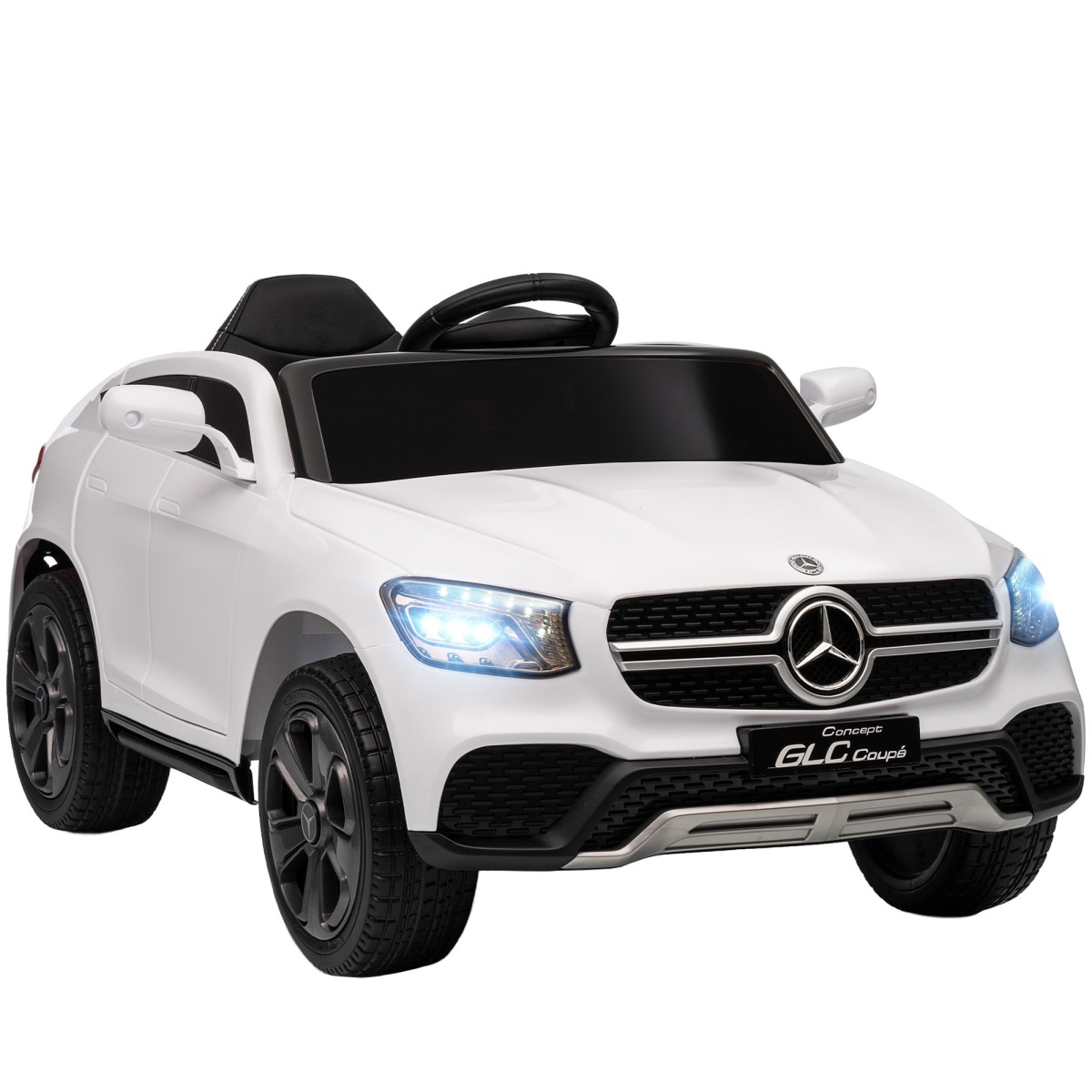 Bērnu elektriauto 12 V, pult, LED-tuled, muusika, 3 kiirust,