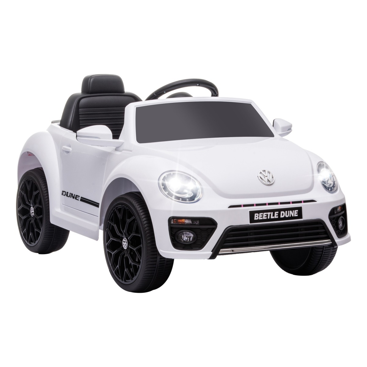 Elektriline lasteauto VW Beetle puldi ja muusikaga, 3–5 km/h
