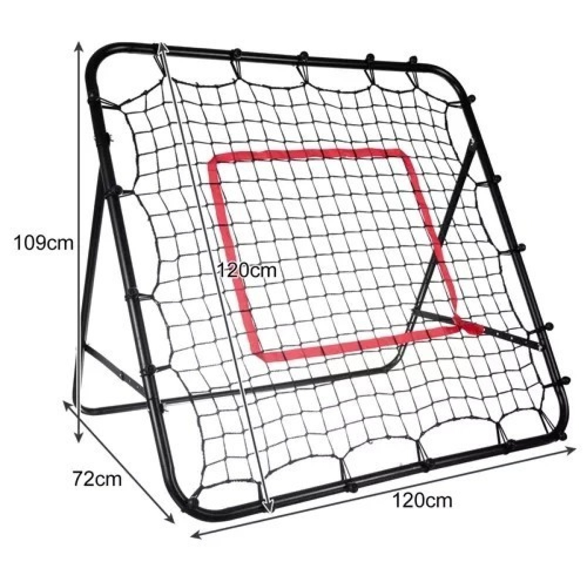 Futbola vārti 120x120x50 cm