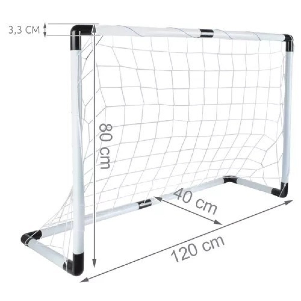 Futbola vārti + bumba + pumpis