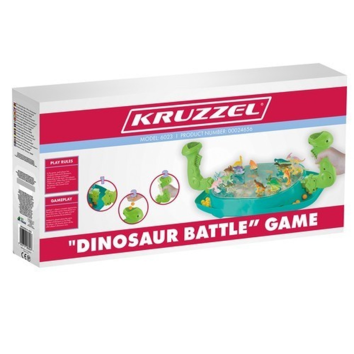 KRUZZEL dinozauru kaujas arkādes spēle 2 spēlētājiem