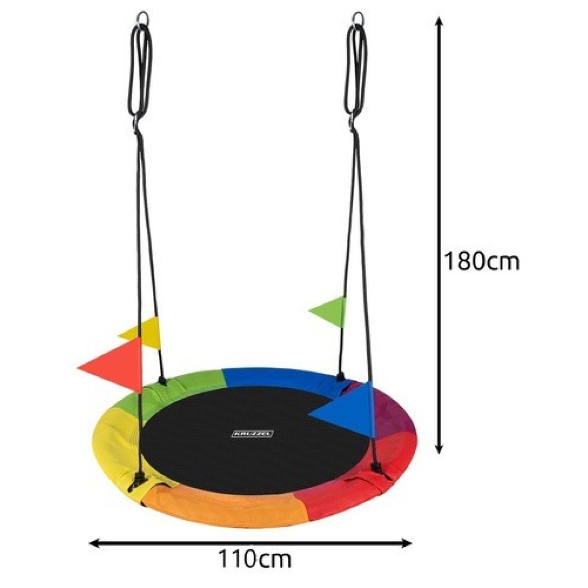 Šūpoles — stārķa ligzda 110cm