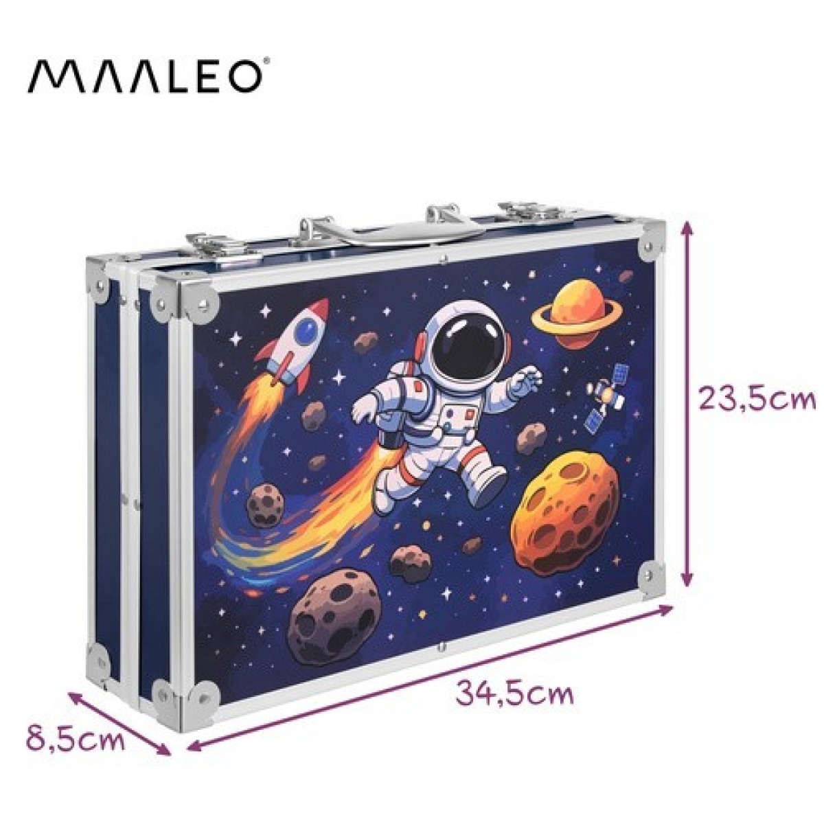 Maalikomplekt kohvris - Maaleo astronaut