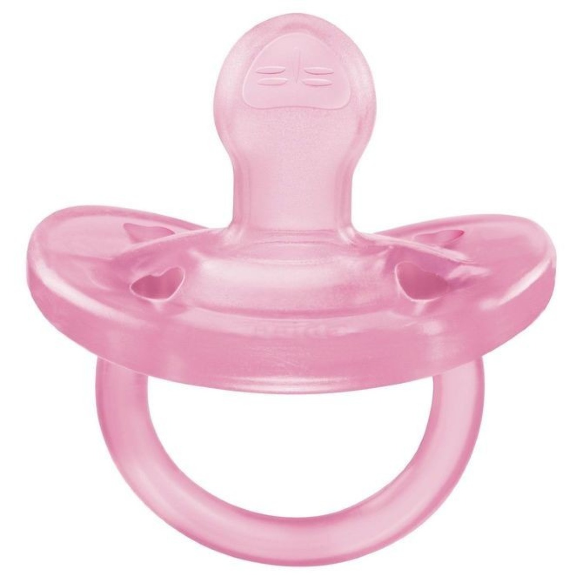 CHICCO knupīši PF Soft Pattern 6–18M, 2 gab., rozā