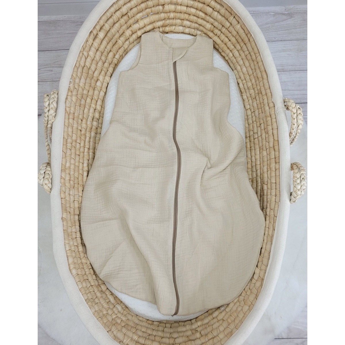 Muslin mazuļa magamiskott 6-12 mēneši M suveks TOG 1.0 - kre